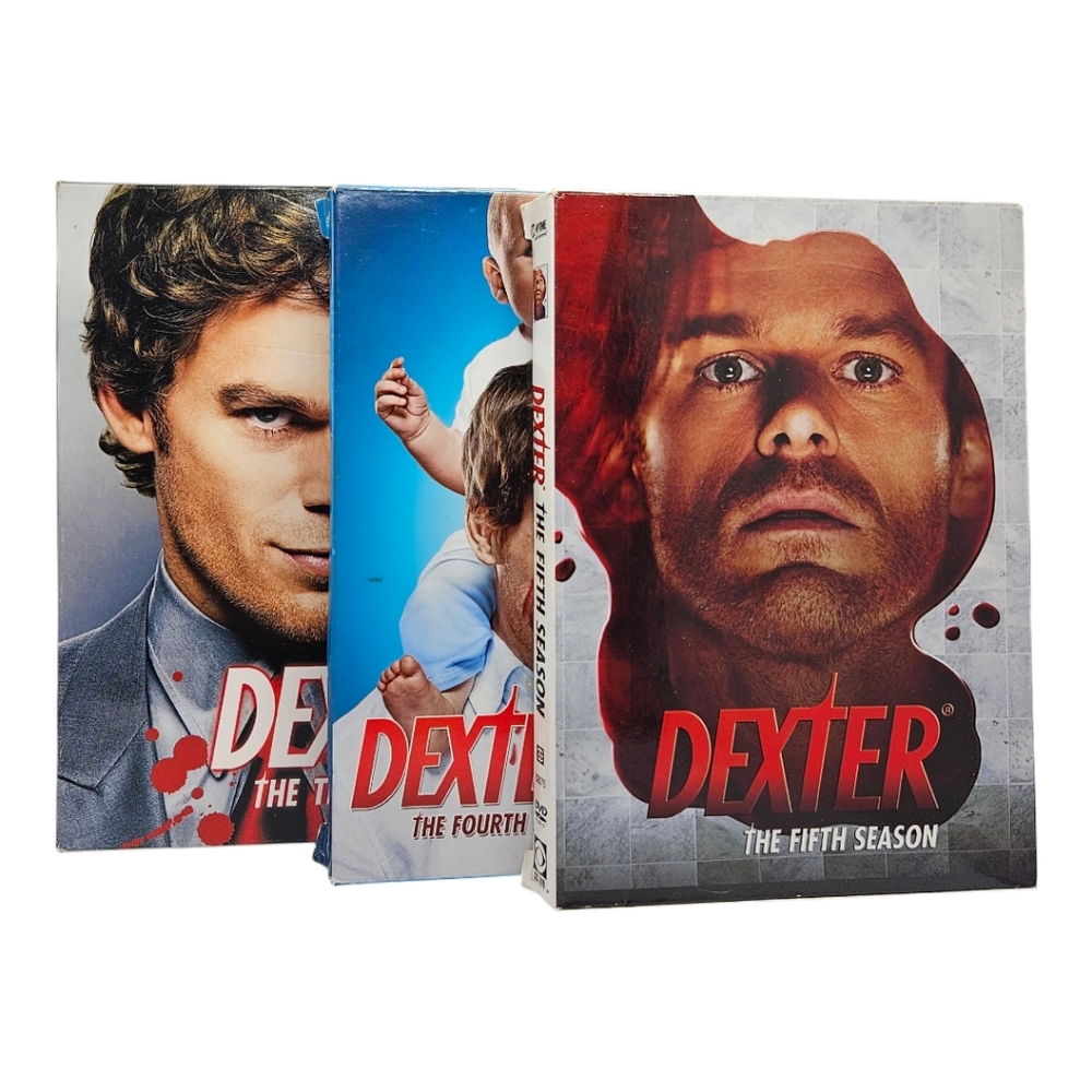 Dexter DVD 3 Seasons 3rd, 4th, and 5th